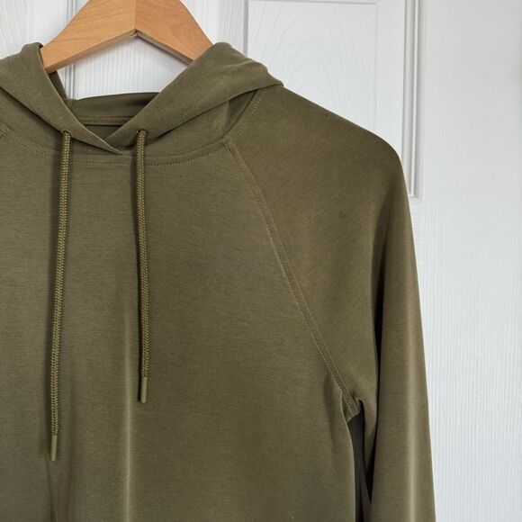 Athleta Seasoft Hoodie in Olive Green Size XS - Picture 5 of 10
